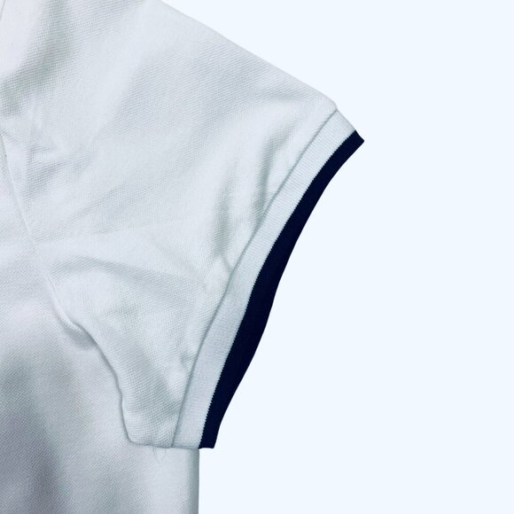 short sleeve white polol from BLEND size large - Picture 10 of 16
